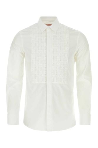 Valentino Long-sleeved Poplin Shirt - Valentino - Modalova