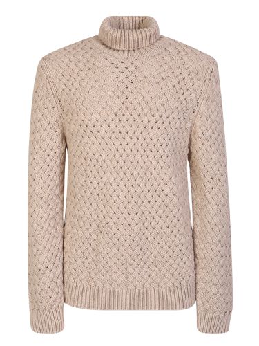 Lardini Woven Knit Pullover Ivory - Lardini - Modalova