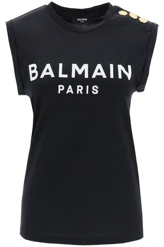 Balmain T-shirt With Logo - Balmain - Modalova