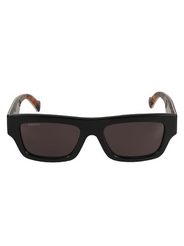 Flame Effect Classic Sunglasses - Gucci Eyewear - Modalova