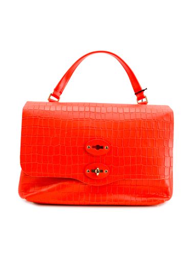 Small Postina Crocodile-effect Tote Bag - Zanellato - Modalova