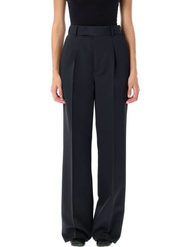 Relaxed Single Pleated Trousers - Róhe - Modalova