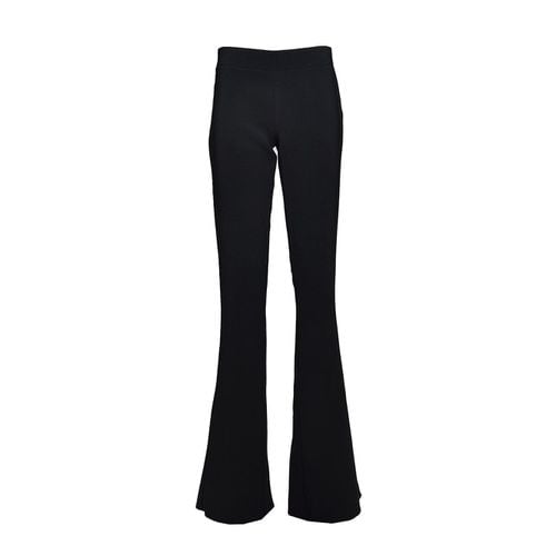 Logo Plaque Skinny Flared Trousers - Dsquared2 - Modalova