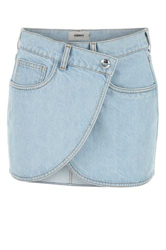 Coperni Denim Mini Skirt - Coperni - Modalova