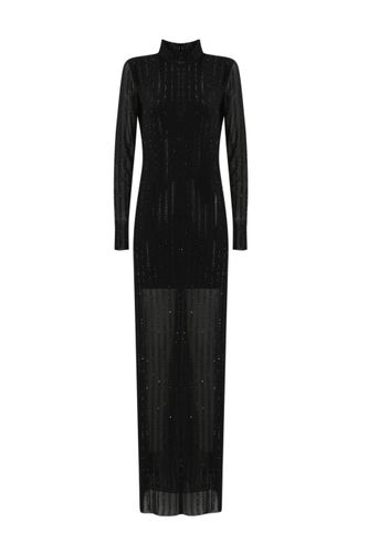 Stretch Dress With Rhinestones - Patrizia Pepe - Modalova