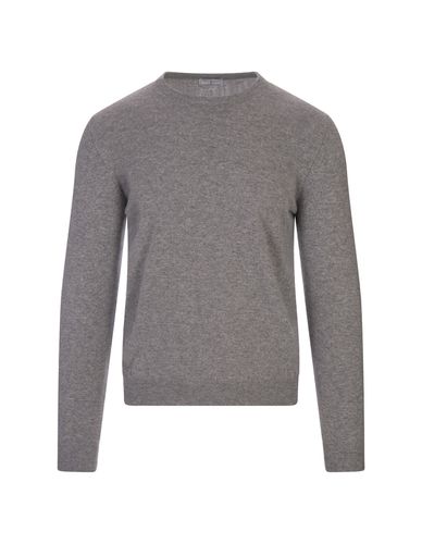 Fedeli Grey Baby Cashmere Sweater - Fedeli - Modalova