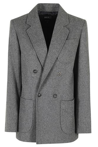 A. P.C. Double-breasted Tailored Blazer - A.P.C. - Modalova