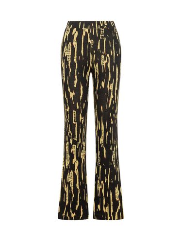 Graphic Printed Slit Flared Pants - AMBUSH - Modalova