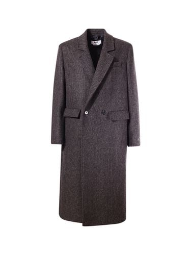 Msgm Double Breasted Coat - MSGM - Modalova