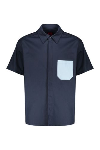 Ferrari Short Sleeve Cotton Shirt - Ferrari - Modalova