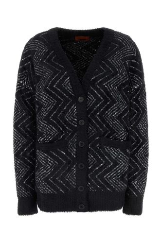 Embroidered Nylon Blend Oversize Cardigan - Missoni - Modalova