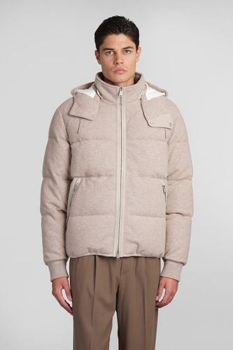 Zegna Puffer In Beige Cashmere - Zegna - Modalova