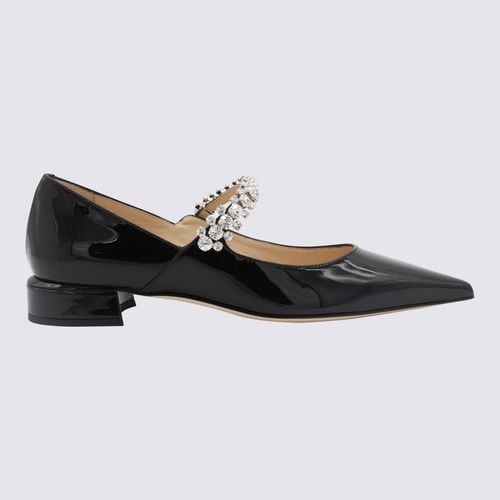 Jimmy Choo Black Leather Bing Flats - Jimmy Choo - Modalova