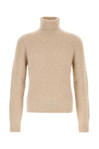 Cappuccino Stretch Mohair Blend Sweater - Ami Alexandre Mattiussi - Modalova