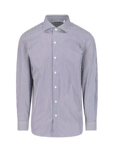 Finamore Striped Shirt - Finamore - Modalova