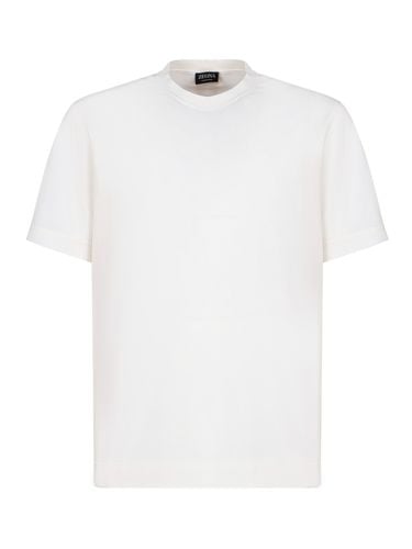 Zegna Cotton T-shirt - Zegna - Modalova