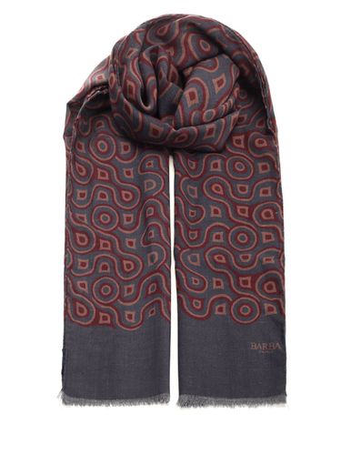 Wool And Cashmere Scarf - Barba Napoli - Modalova