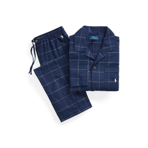 Logo Embroidered Checked Pyjamas - Polo Ralph Lauren - Modalova