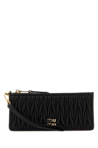 Miu Miu Leather Clutch - Miu Miu - Modalova