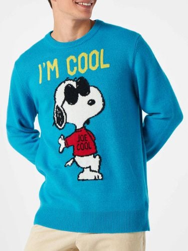 Man Sweater With Snoopy Im Cool Print Snoopy - Peanuts Special Edition - MC2 Saint Barth - Modalova