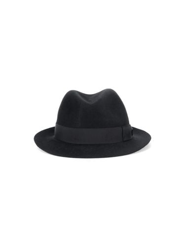 Trilby Brushed Felt Small Brim - Borsalino - Modalova