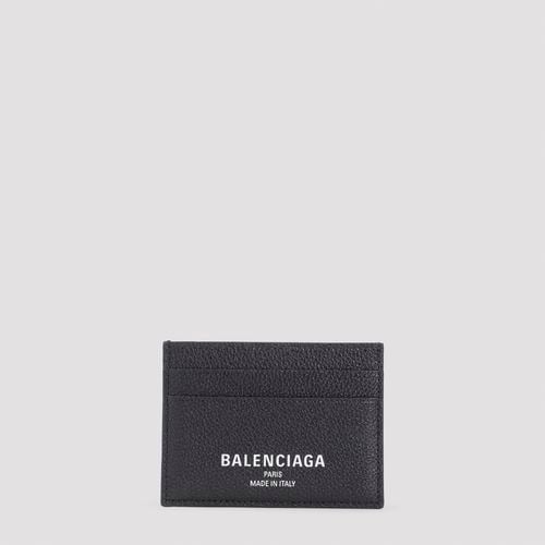 Calf Leather Credit Card Holder - Balenciaga - Modalova