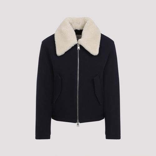 Wool Short Jacket - Ami Alexandre Mattiussi - Modalova