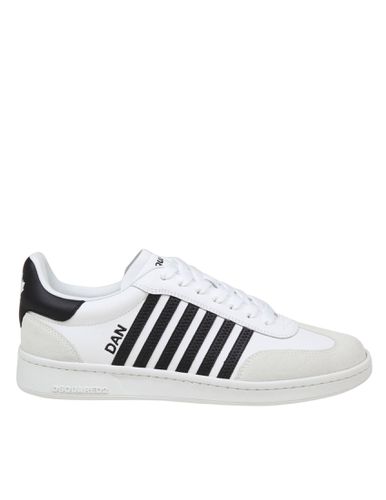 Leather Boxer Sneakers - Dsquared2 - Modalova