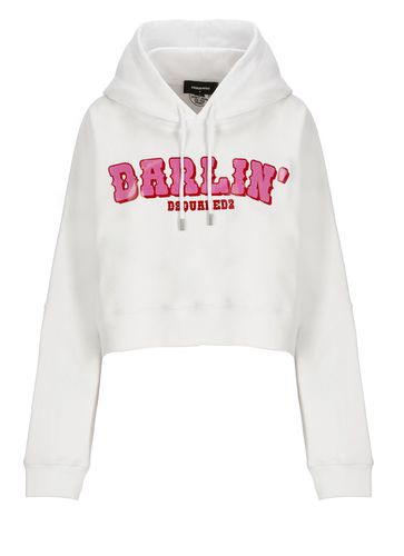 Dsquared2 Cropped Sweatshirt - Dsquared2 - Modalova