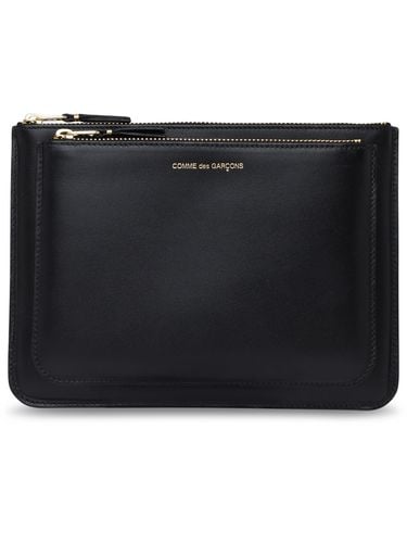 Leather Flat Bag Bag - Comme des Garçons Wallet - Modalova