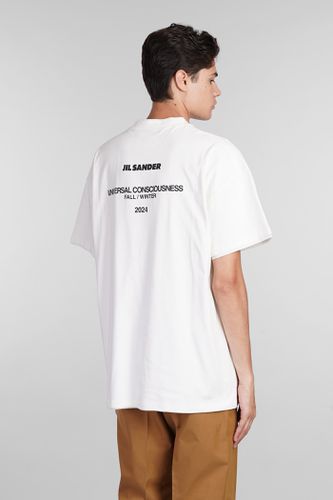 Jil Sander T-shirt In White Cotton - Jil Sander - Modalova