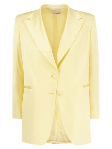 Agnese - Two-button Viscose Blend Blazer - Saulina Milano - Modalova