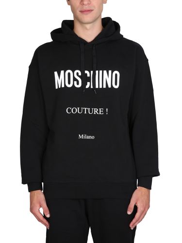 Moschino Sweatshirt With Logo Print - Moschino - Modalova