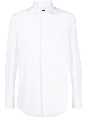 White Stretch-cotton Shirt - Dsquared2 - Modalova