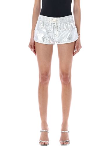 Metallic Crinkle Nylon Running Shorts - Tom Ford - Modalova