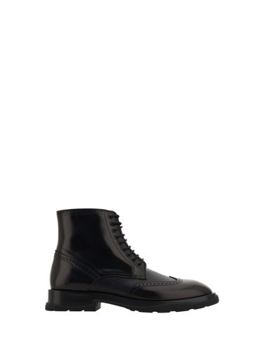 Alexander McQueen Lace Up Boots - Alexander McQueen - Modalova