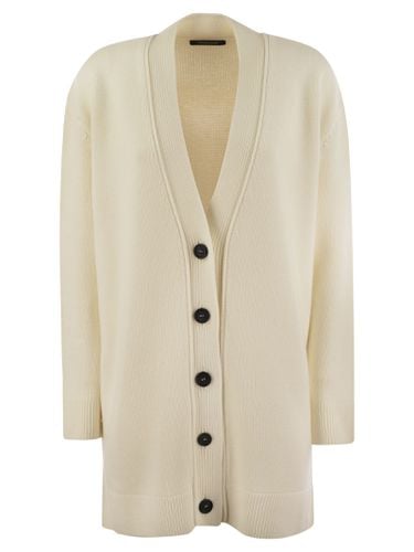 Wool, Silk And Cashmere Cardigan - Fabiana Filippi - Modalova