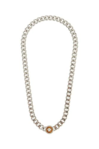 Medusa Chain Necklace With Pendant - Versace - Modalova