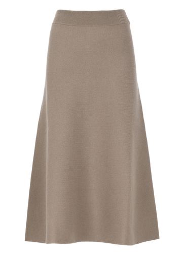 Lanvin Beige Wool Blend Skirt - Lanvin - Modalova