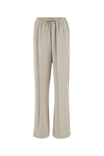 A. P.C. Light Grey Viscose Carlota Wide-leg Pant - A.P.C. - Modalova