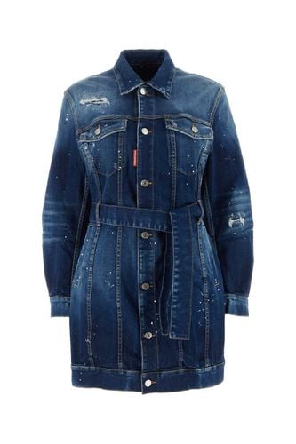 Dsquared2 Stretch Denim Mini Dress - Dsquared2 - Modalova