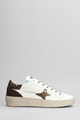 AMA-BRAND Sneakers In White Leather - AMA-BRAND - Modalova