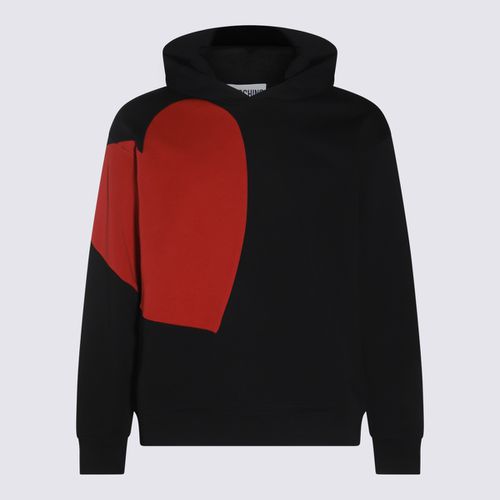 And Red Cotton Sweatshirt - Moschino - Modalova