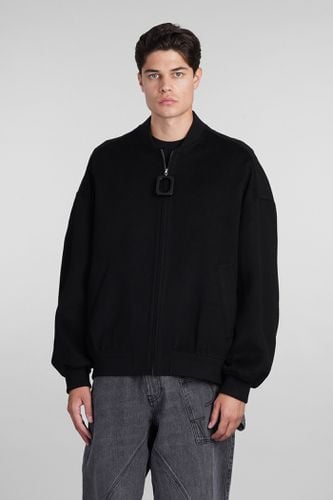 J. W. Anderson Bomber In Black Wool - J.W. Anderson - Modalova