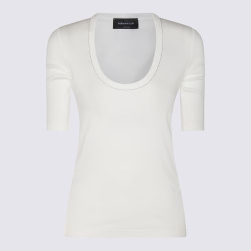 Cotton T-shirt - Fabiana Filippi - Modalova