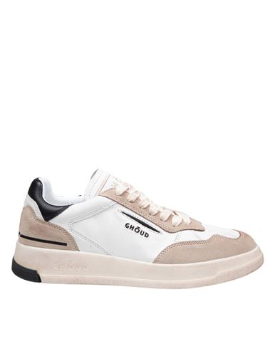 Sneakers Tweener Low In Leather And Suede Color Beige - GHOUD - Modalova