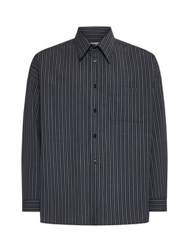 Striped Collared Long-sleeved Shirt - Marni - Modalova