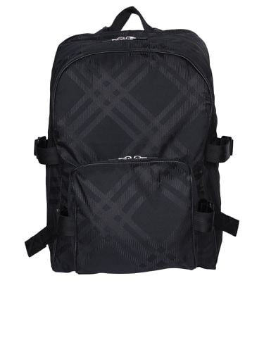 Burberry Jacquard Check Backpack - Burberry - Modalova