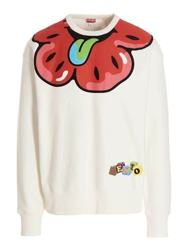 Kenzo Boke Print Sweatshirt - Kenzo - Modalova