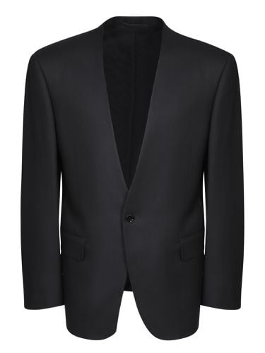 Tailored Wool Blend Jacket - Lardini - Modalova